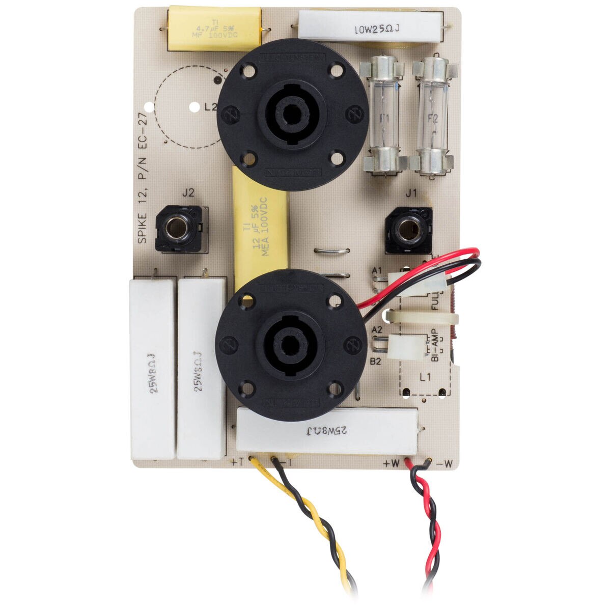 EC27 2Way BiAmpable Speaker Crossover Board 1500 Hz